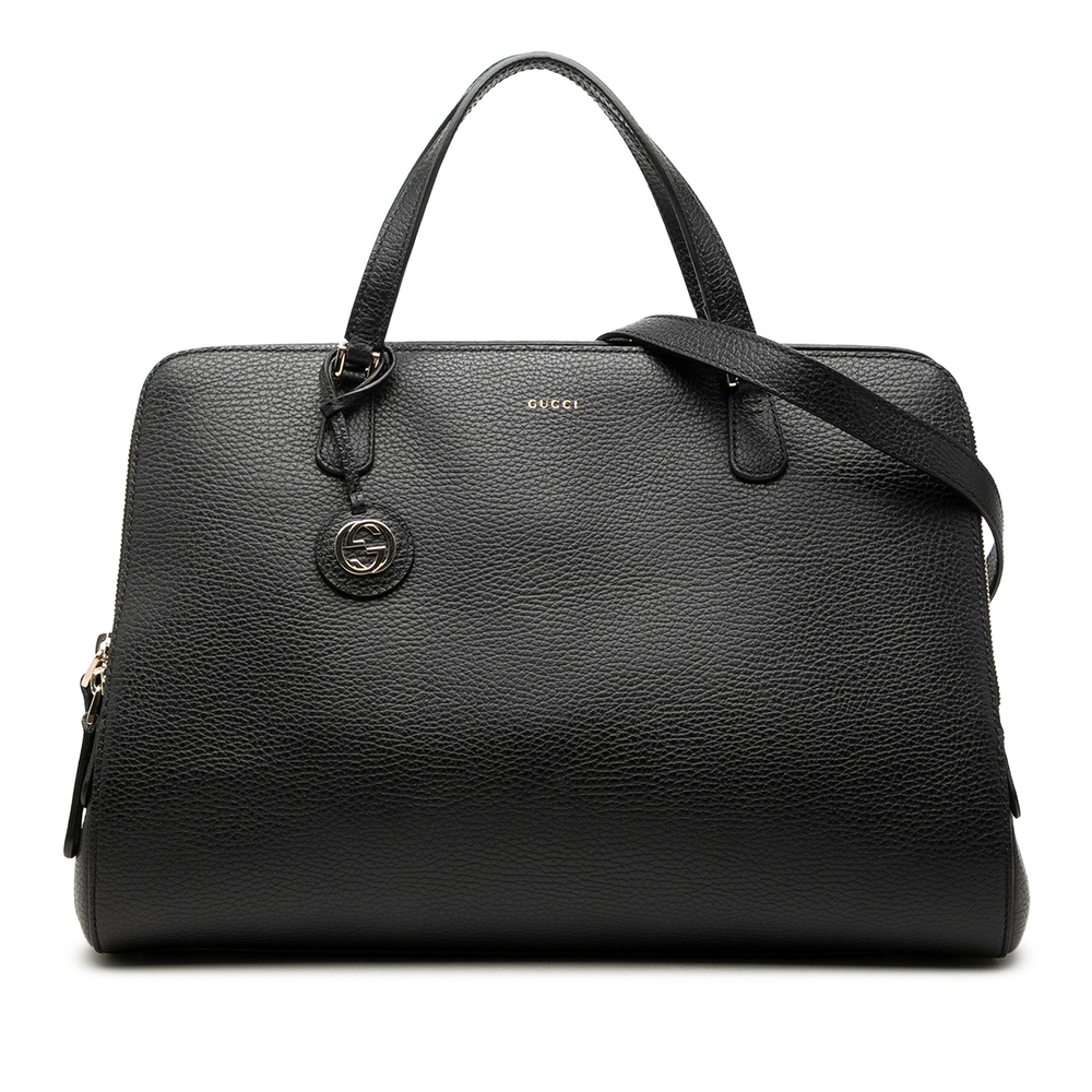 Pre-Loved Gucci Dollar Calfskin Lady Satchel